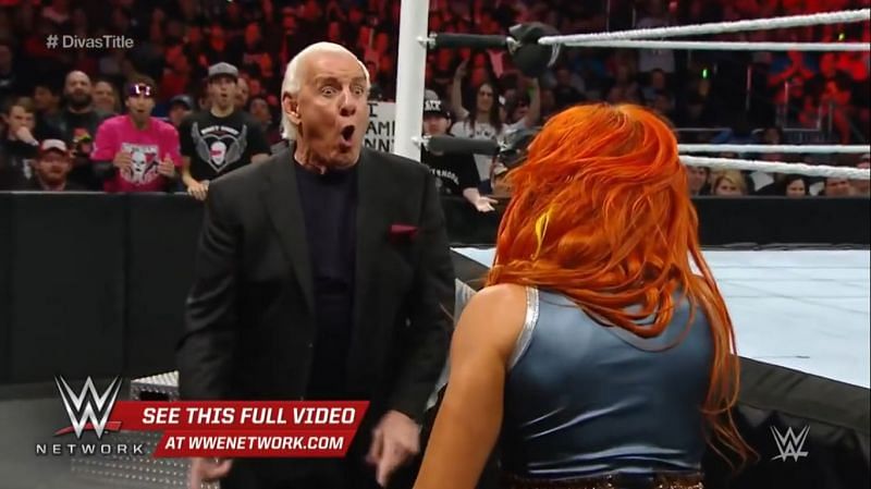 Ric Flair and Becky Lynch