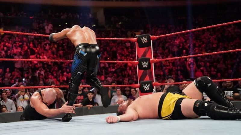 Ricochet had a rough landing last night on Raw