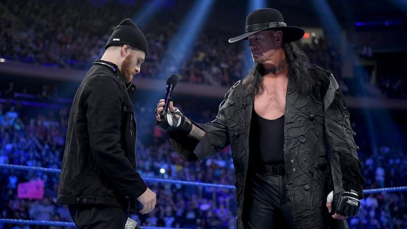 Sami Zayn was successful in getting The Undertaker out of the ring, but only after paying a huge price