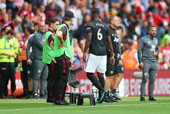 Pogba is under intense scrutiny after failing to turn up again.
