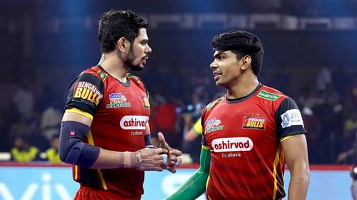 Pawan Sehrawat scored 17 raid points against Tamil Thalaivas