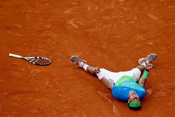 Nadal won the 2010 French Open without dropping a set