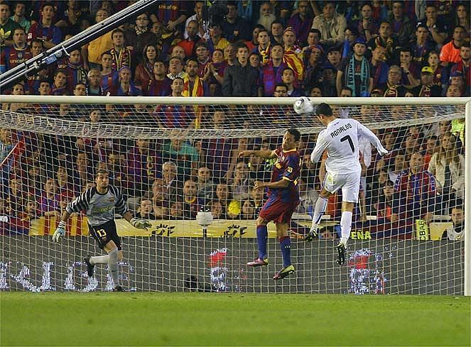 Ronaldo scored the only goal in the 2011 Copa del Rey final