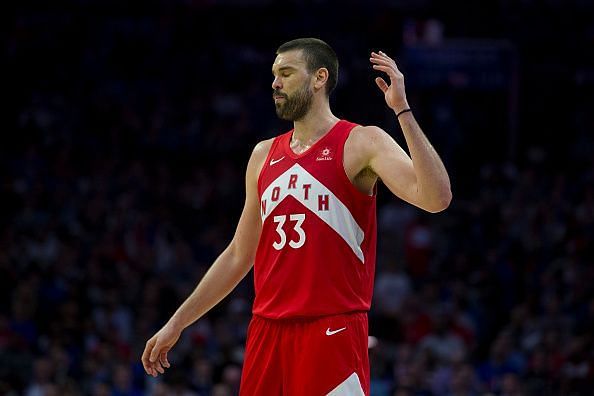 Marc Gasol joined from the Memphis Grizzlies back in February