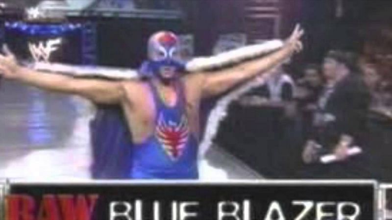 Owen Hart returned from time off as the Blue Blazer before his death at Over the Edge