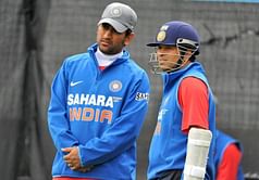 Sachin Tendulkar asked MS Dhoni to bat up the order in the 2011 World Cup final