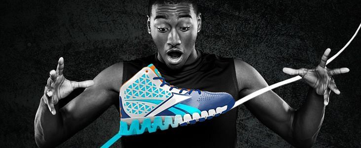 John Wall with the Reebok ZigSlash shoes that he wore during the Rookie Game on NBA All-Star Weekend 2011 (Image: kicksologists.com)