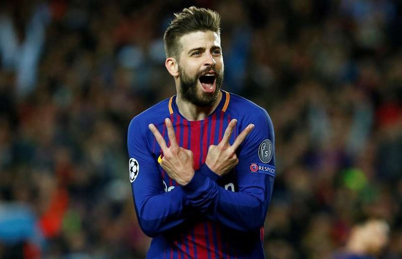 Even at 32, Pique continues to go strong...