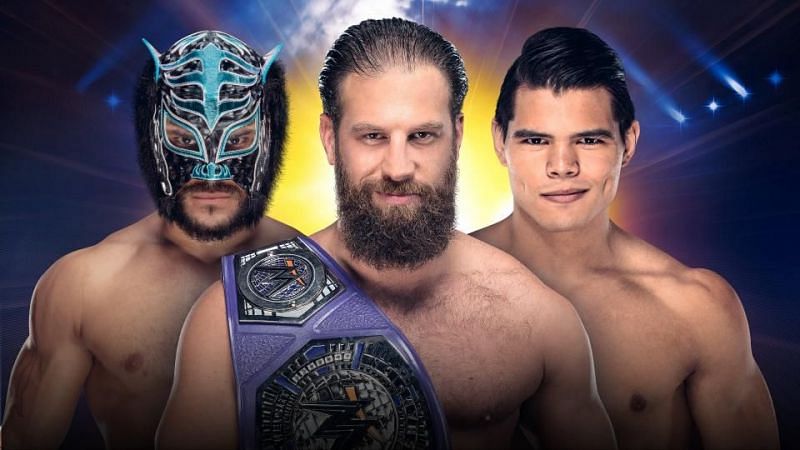 Gulak vs Carrillo vs Dorado