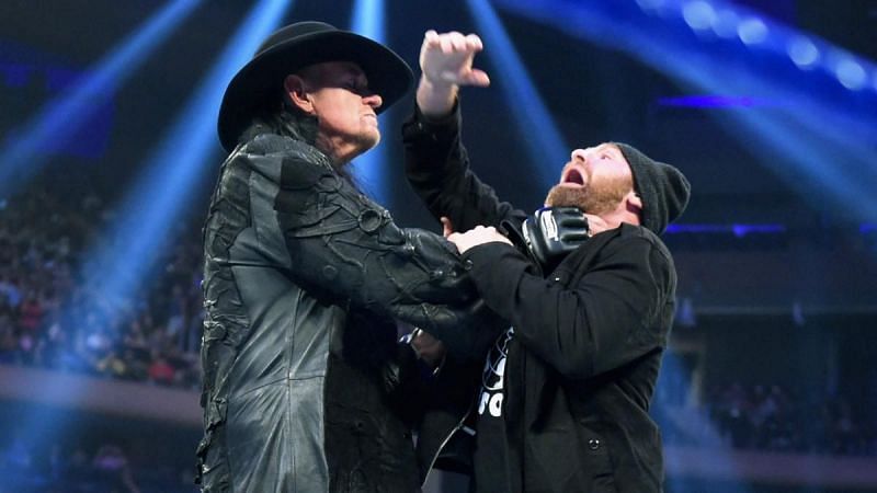 Why was Sami Zayn fed to The Undertaker this week on SmackDown Live?