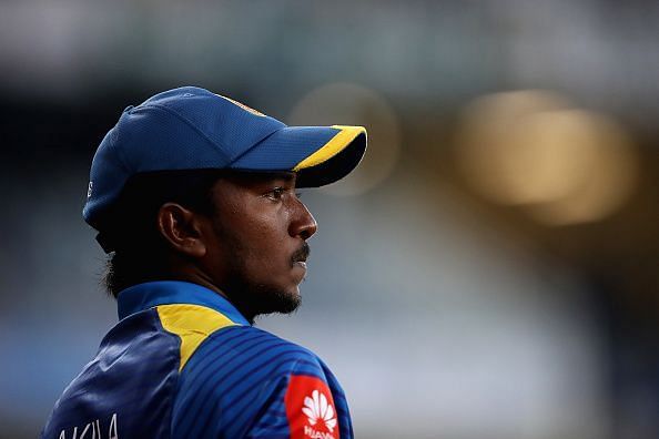 Sri Lanka's Akila Dananjaya suspended from international cricket for 12 months