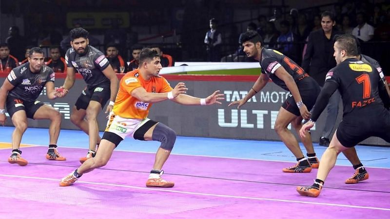 The match between Puneri Paltan and U Mumba ended in a tie