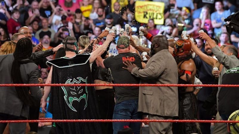 While Raw celebrated with a huge list of legends, Shamrock felt the company had turned their backs on him