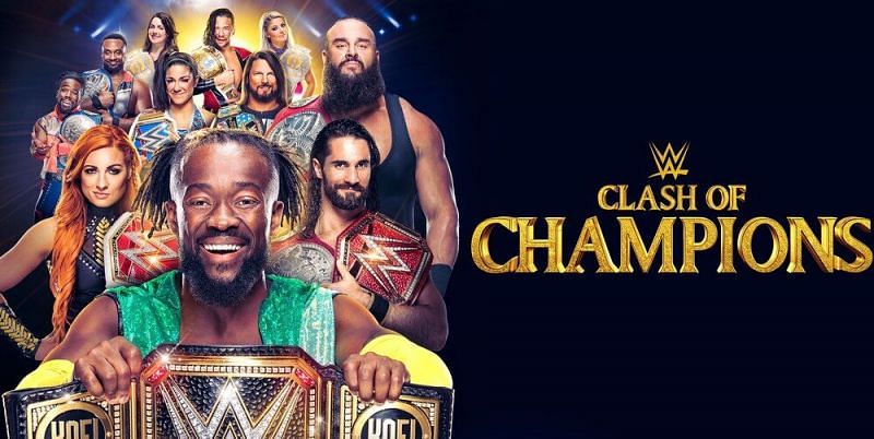 The poster for the 2019 edition of Clash of Champions