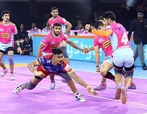 PKL 2019: Five wins in a row for U.P. Yoddha as they beat Jaipur Pink Panthers 38-32