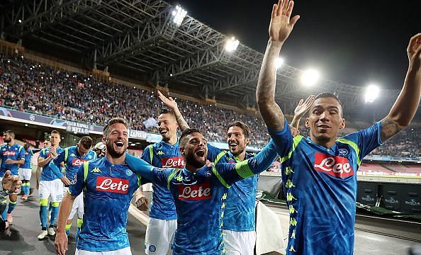 Mertens scored the last time Napoli faced Liverpool in the Champions League at San Paolo
