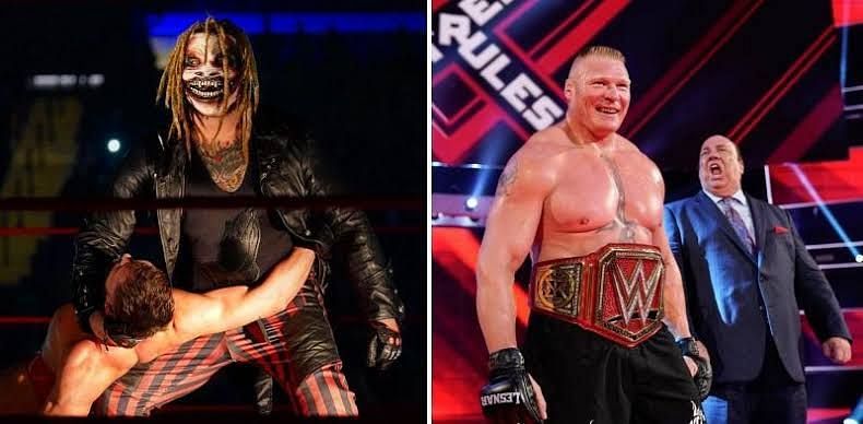 WWE must be planning an epic battle between The Fiend and Brock Lesnar in the near future.