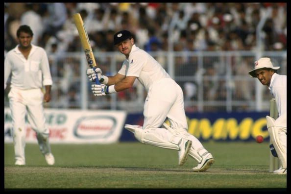 Peter Kirsten of South Africa batting