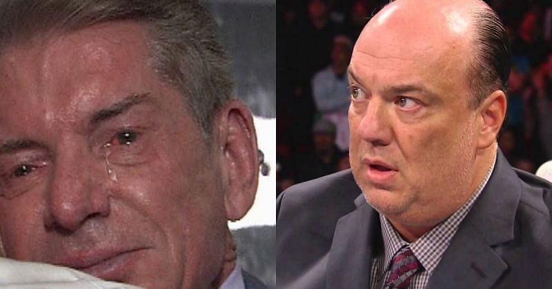 Vince McMahon and Paul Heyman.