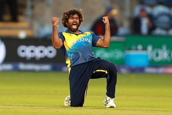 Lasith Malinga has become the only second bowler in T20I history to pick four wickets off four consecutive deliveries.