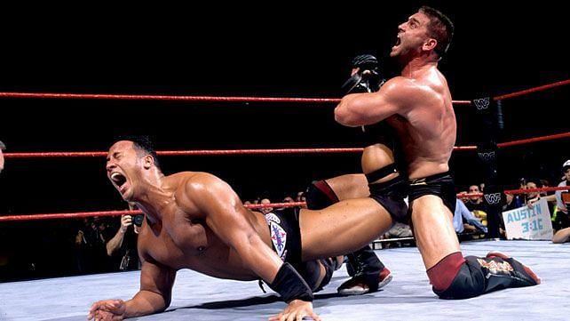 Shamrock and The Rock had a year-long feud in WWE