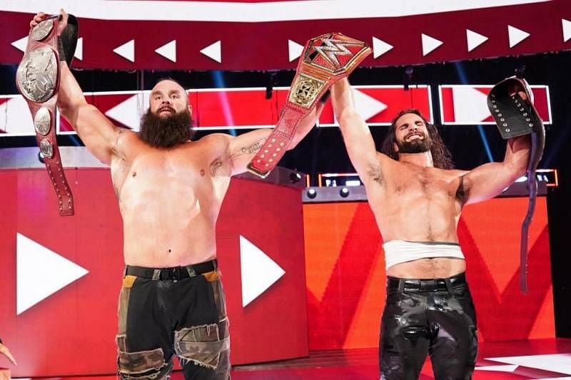 The RAW tag team champions will go at each other at Clash of Champions for the Universal Title.