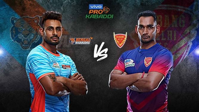 Pro Kabaddi Live Score: Bengal Warriors v Dabang Delhi K.C. | Live Commentary and Match Updates | 30th September 2019