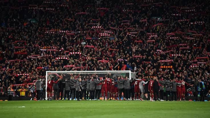 The power of Anfield at its highest