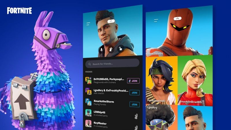 Party Hub (Image credit: Epic Games)