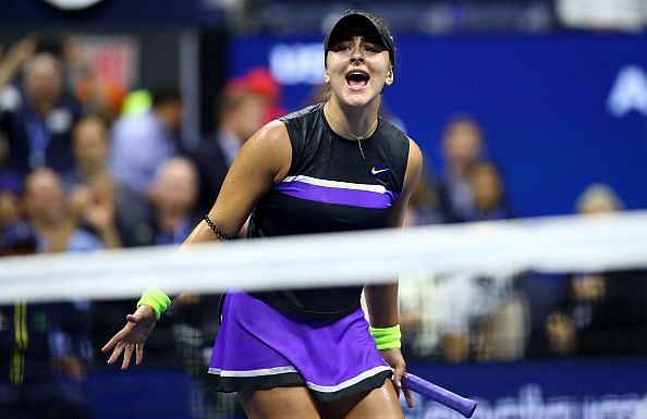 2019 US Open - Bianca Andreescu&#039;s winning moment