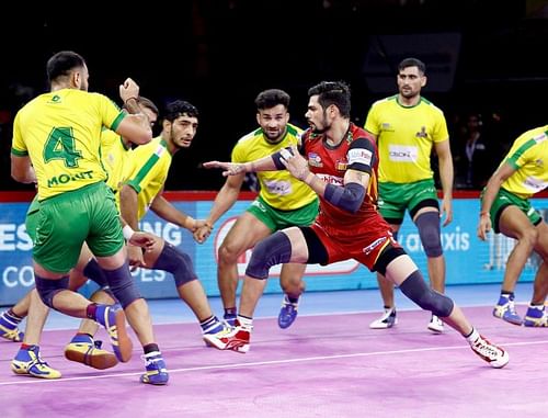 Bengaluru Bulls demolished Tamil Thalaivas with an immaculate game