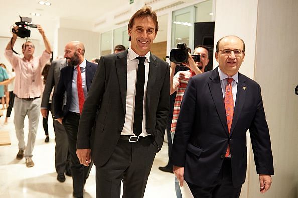 Real Madrid will face a familiar foe in Julen Lopetegui this weekend when they travel to Sevilla 