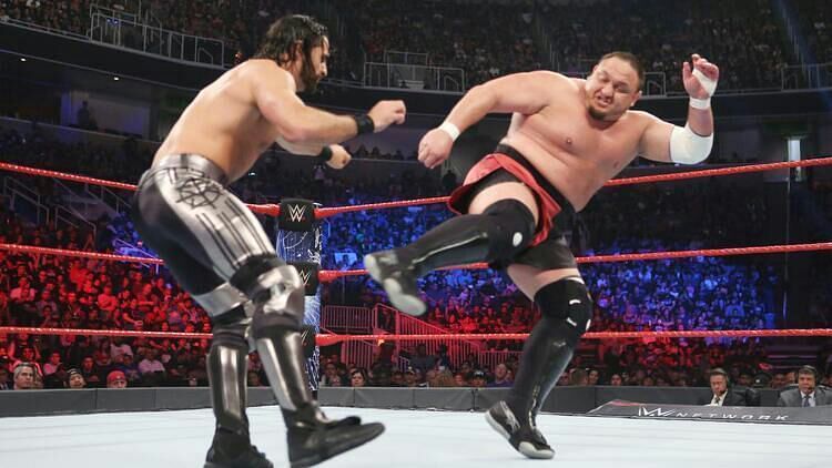 Rollins was Samoa Joe's first opponent on the main roster