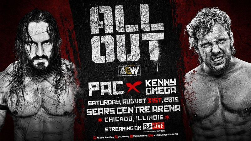 Image result for all out pac vs kenny omega