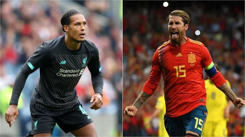Sergio Ramos and Virgil van Dijk are two of the best centre-halves at the moment.