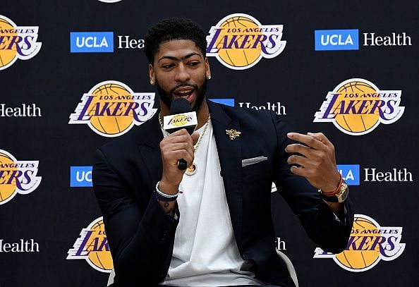 Anthony Davis is looking forward to helping the Lakers compete for a title