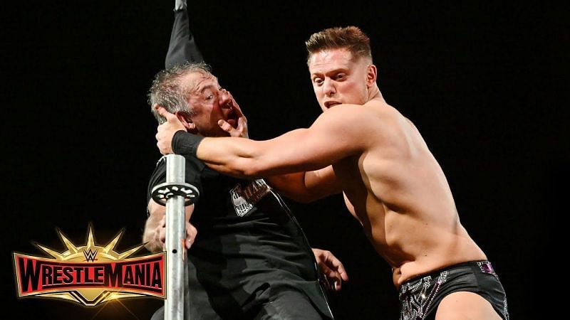 The Miz faced his former tag team partner, Shane McMahon, at WrestleMania