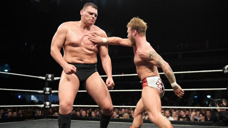 That really looks like a stiff chop. But I believe Tyler Bate got the worst of it on Saturday.