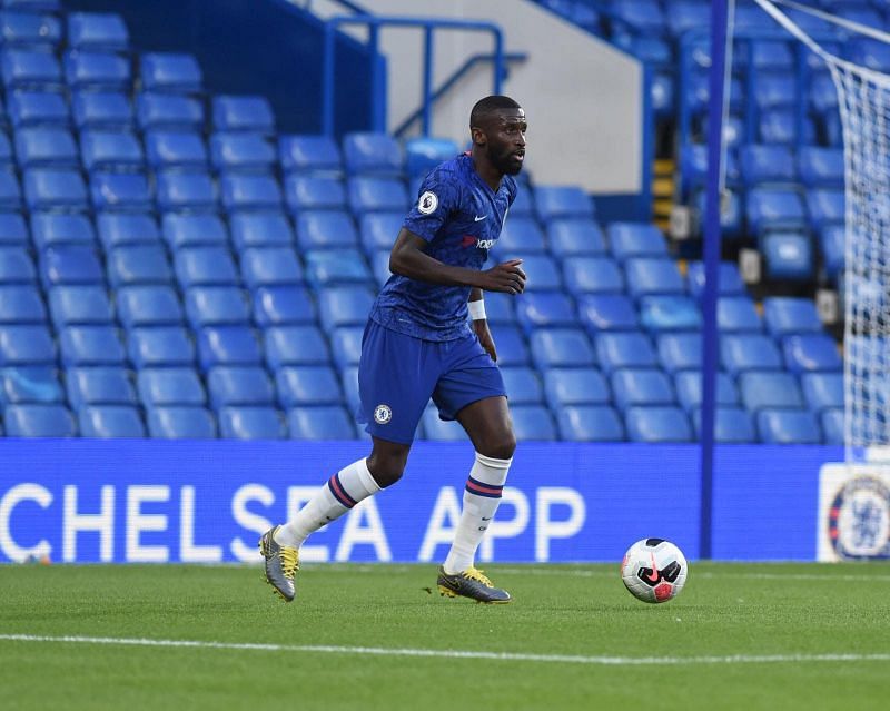 Antonio Rudiger made his first Chelsea appearance of the 2019/20 season.