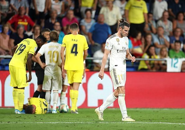 Gareth Bale capped off a good performance by getting sent off against Villarreal