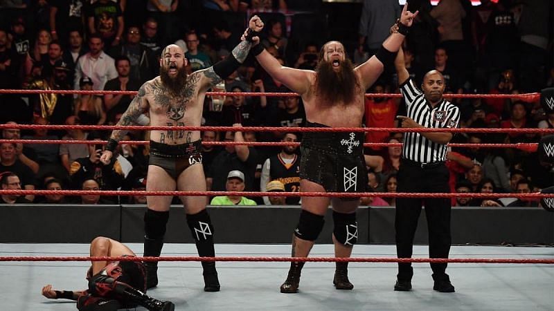 The Viking Raiders were full of botches last night on Raw