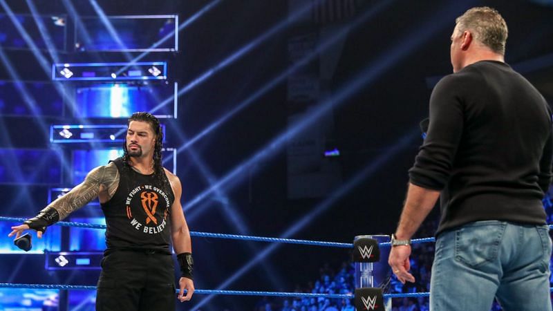 Roman Reigns spoke against Shane McMahon