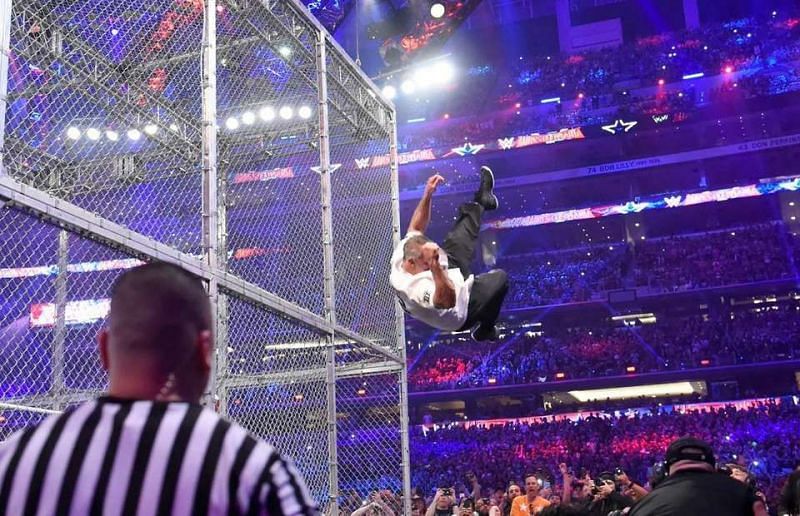 Shane McMahon and a really tall ladder. What could possibly go wrong?