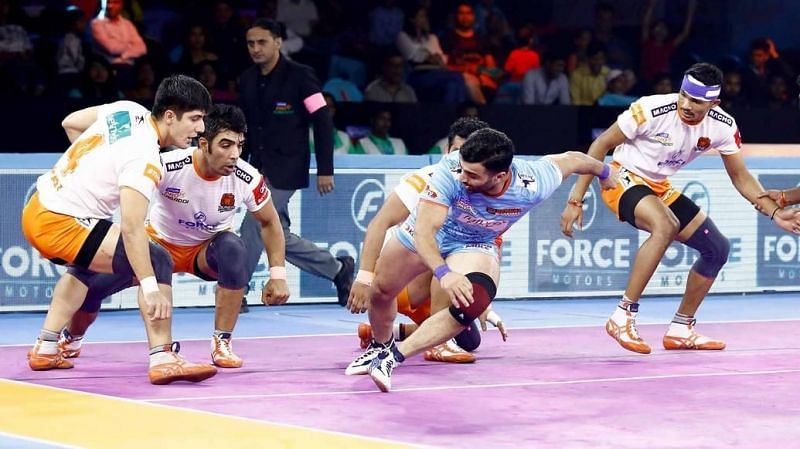 Mohammad Nabibakhsh&#039;s last-minute Super Raid helped Bengal Warriors win their first match at home