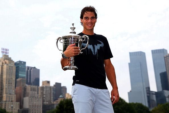 2013 US Open Champion Rafael Nadal