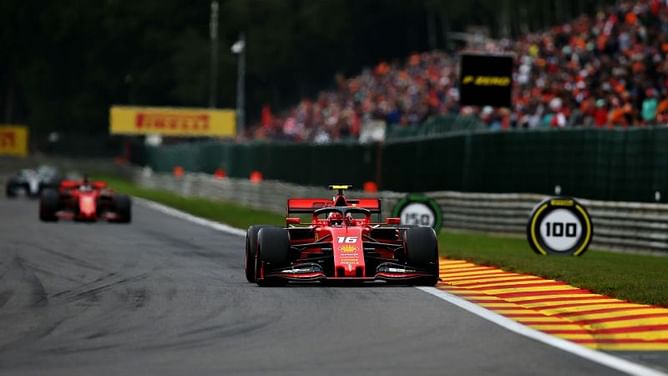 Leclerc claims deserved maiden win as F1 pays tribute to Hubert at Spa