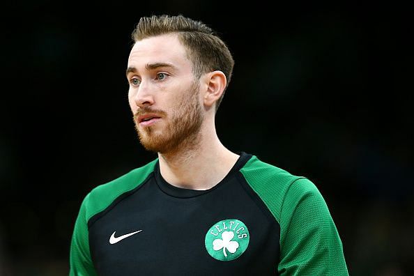 Gordon Hayward is hoping to find his form with the Boston Celtics