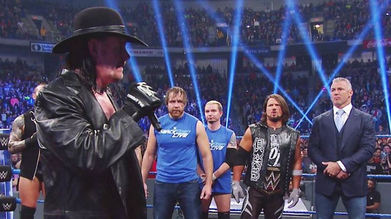 The Undertaker gave a stern warning to Team SmackDown before Survivor Series 2016.