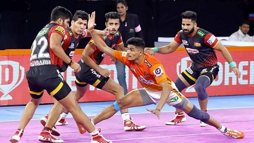 Pankaj Mohite starred for the home side, Puneri Paltan