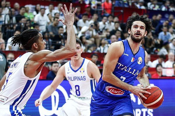 The Philippines were outclassed by a superior Italian team